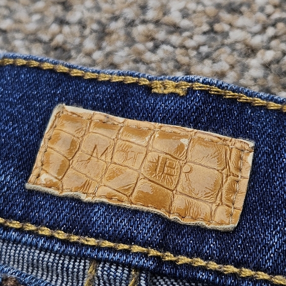 Mother The Dropout Tequila Truth Shorts Denim Cotton Stretch Jeans USA Size 28 - Picture 4 of 13